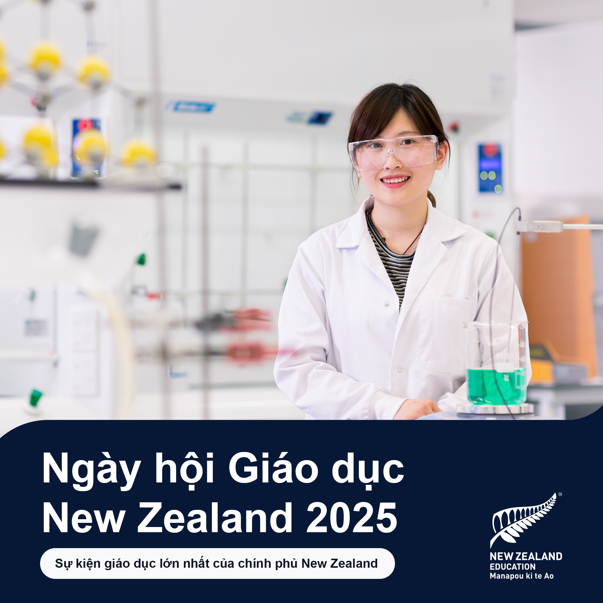 Ngày hội Giáo dục New Zealand 2025 tại Hà Nội & TP.HCM